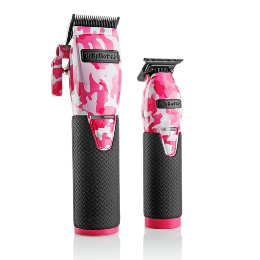 Babyliss Pro Limited FX+ Pink Camo Clipper and Outlining Trimmer