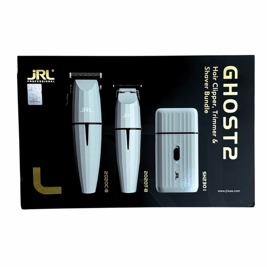 JRL Ghost Edition Combo Collection - Hair Clipper, Trimmer & Shaver