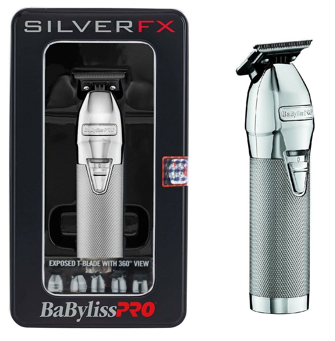 BaByliss PRO FX Silver Skeleton Trimmer FX787S