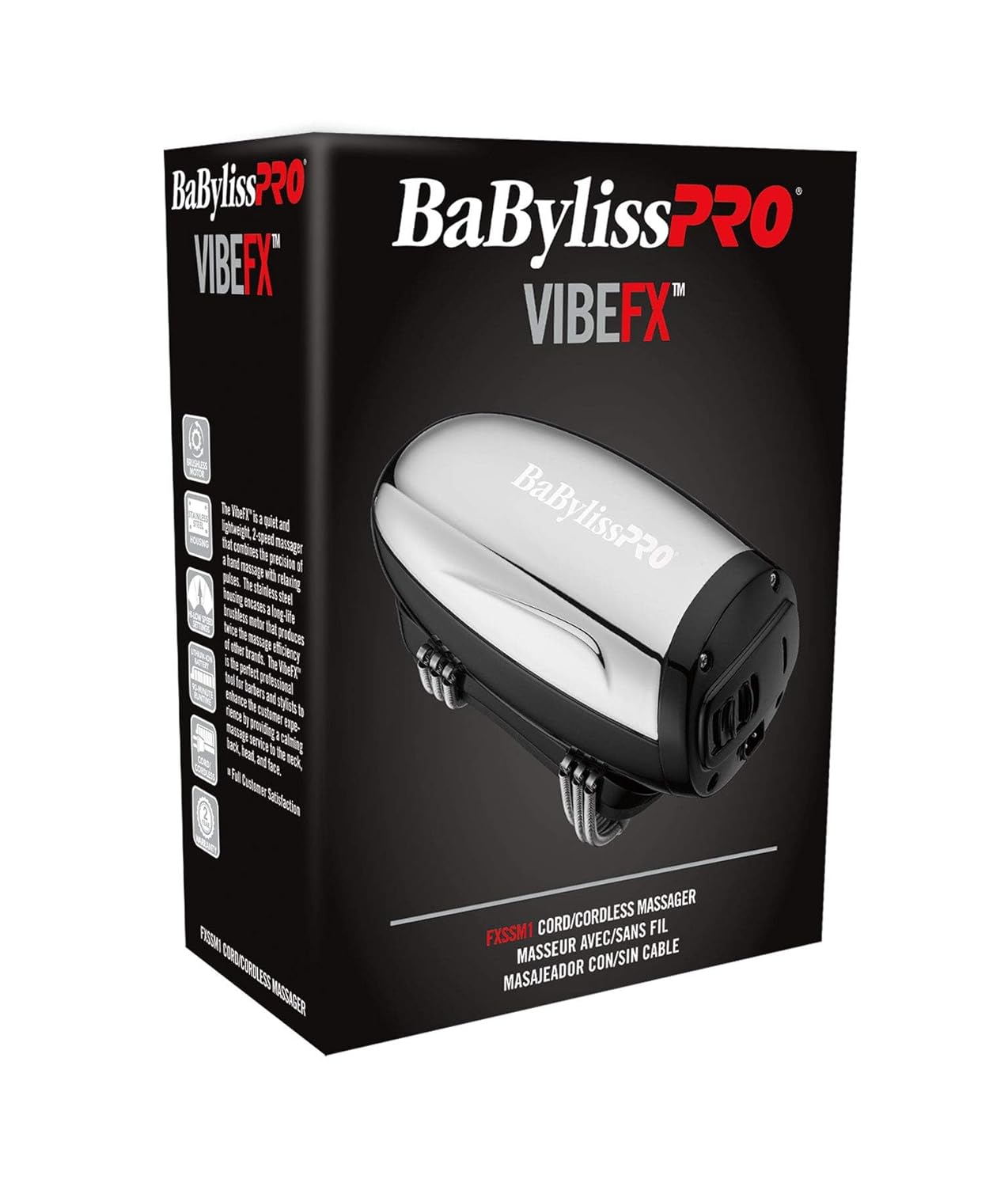 BaBylissPRO VibeFX Cordless Massager (FXSSM1)