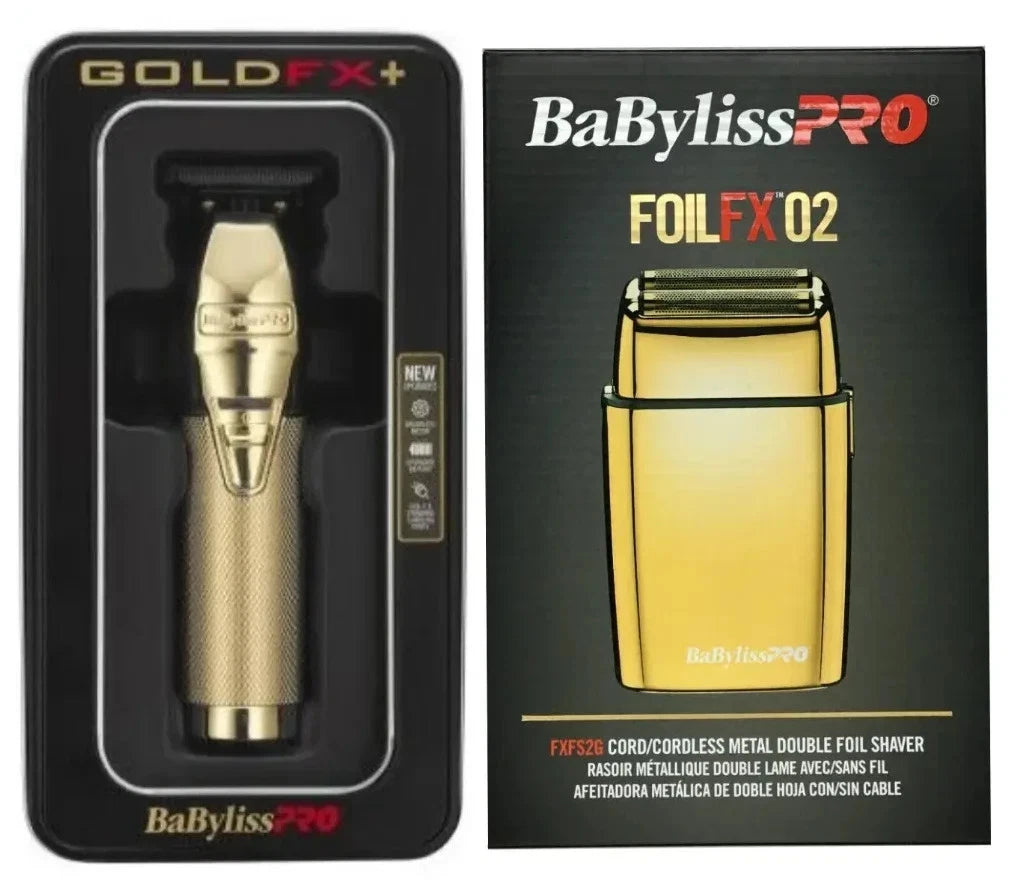 BaBylissPRO GOLDFX+ Trimmer & Shaver (FX787NG, FXFS2G)