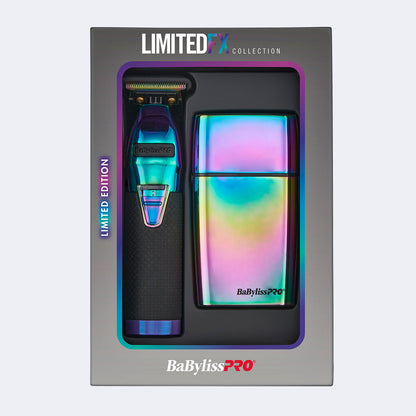BaBylissPRO LimitedFX Collection Trimmer & Shaver Set Iridescent (FXDUOFS2TRB)
