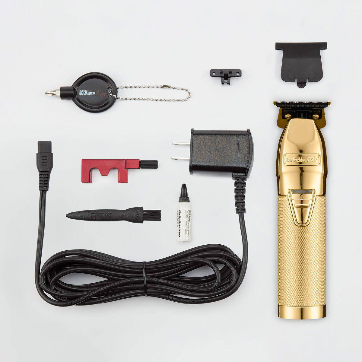 BaByliss Pro GOLD FX FX870NG Clipper & FX787G-DB DLC Gold Skeleton Trimmer Combo