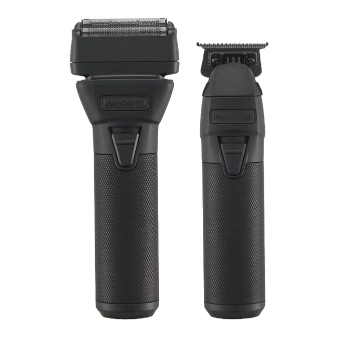Babyliss Pro FXONE BlackFX Trimmer & Double Foil Shaver Set (FX1FSTMBPK)