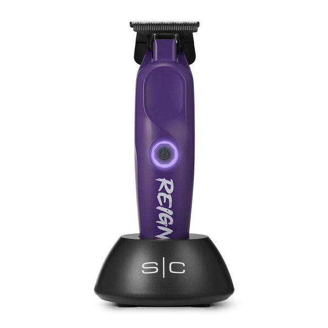 StyleCraft SC422P Reign Digital Brushless Motor Cordless Trimmer - Purple