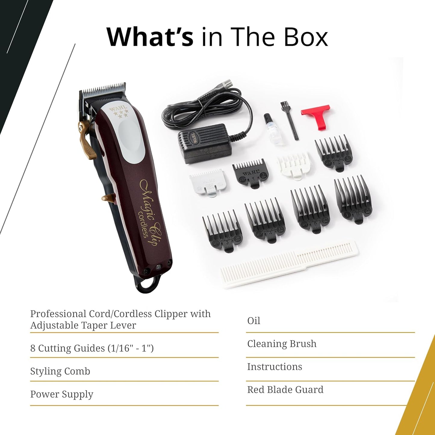 Wahl Professional 5-Star Series Cordless Magic Clip
