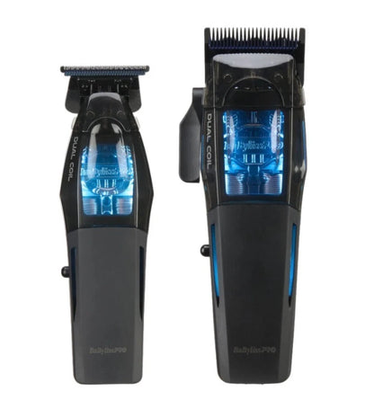 BaBylissPRO High-Performance Dual-Coil Motor Cordless Clipper + Trimmer Bundle (FX95C + FX95T)